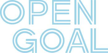 open goal logo